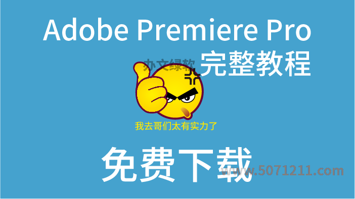 Adobe Premiere Pro PR2024 完整教程 从入门到精通-办文绿软